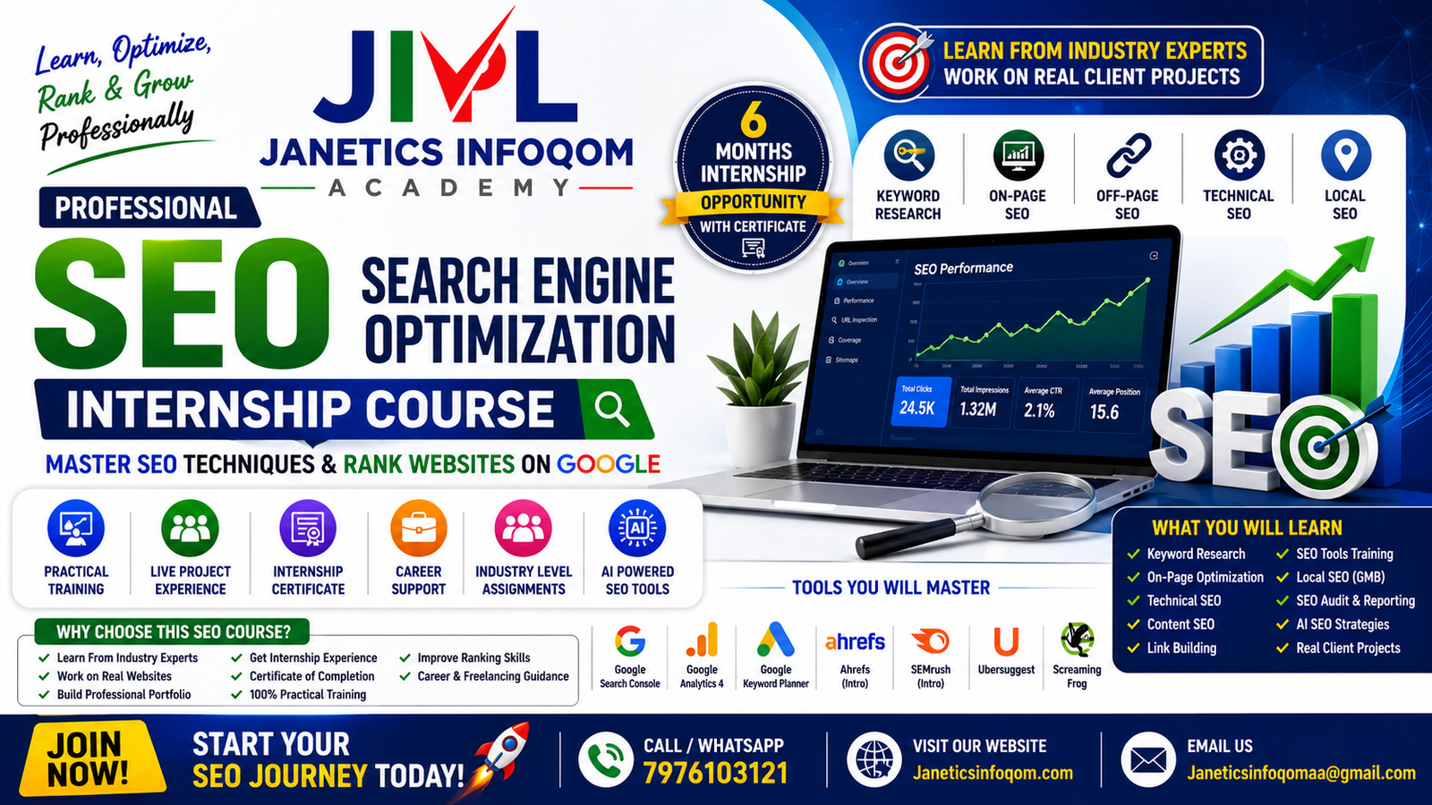 Search Engine Optimization (SEO) Course